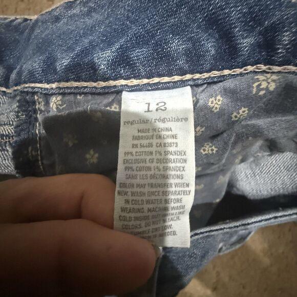 American Eagle Outfitters Women's Blue Boot Cut Jeans - Picture 5 of 9